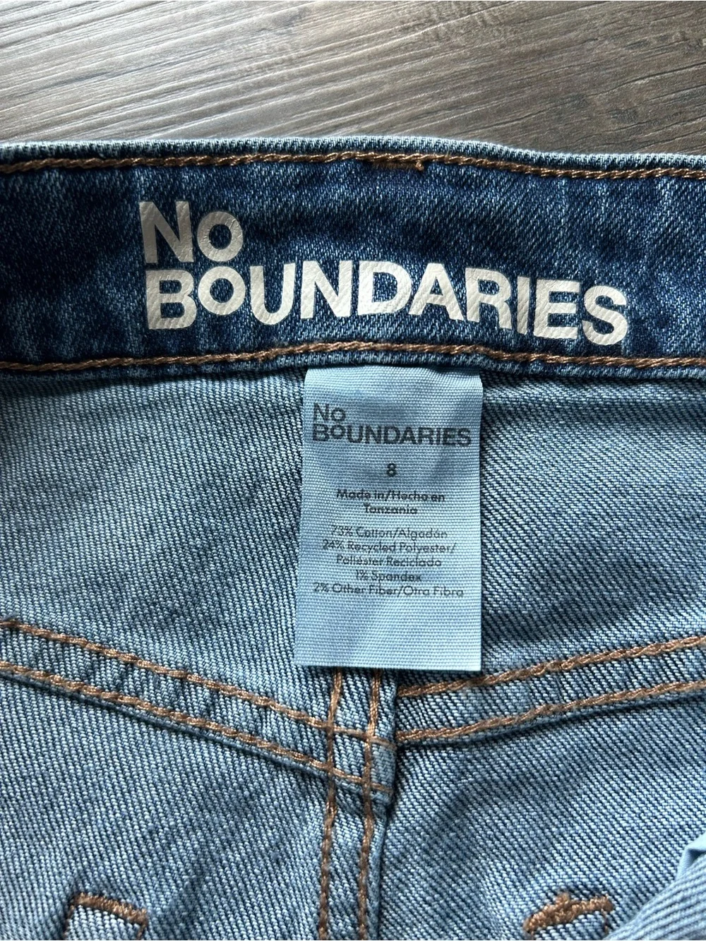 No Boundaries Women's Denim Shorts